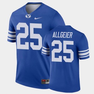 #25 Tyler Allgeier College Football Cougars Alumni Legend Men Royal Jersey 259703-934
